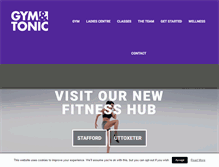 Tablet Screenshot of gym-tonic.net